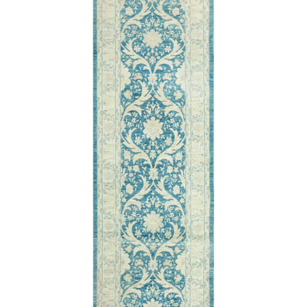 Hand Knotted Serenity Wool Rug 3' 3" X 9' 7"