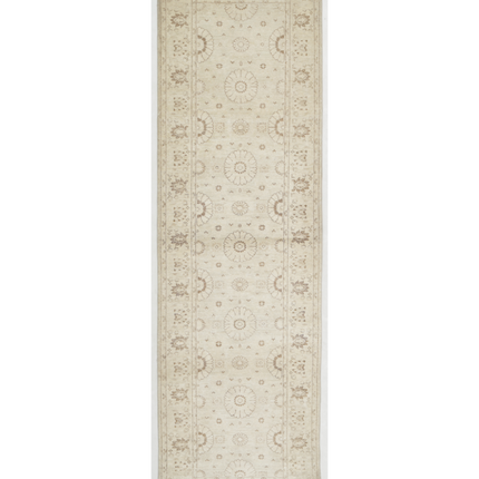 Hand Knotted Serenity Wool Rug 3' 1" X 10' 8"