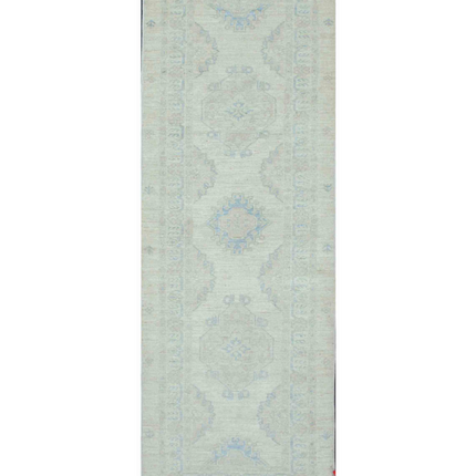 Hand Knotted Serenity Wool Rug 2' 9" X 7' 7"