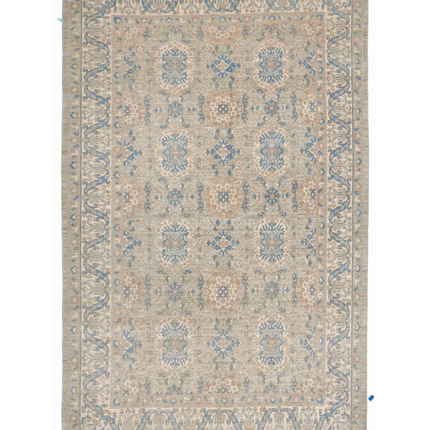 Hand Knotted Serenity Wool Rug 6' 1" X 9' 8"