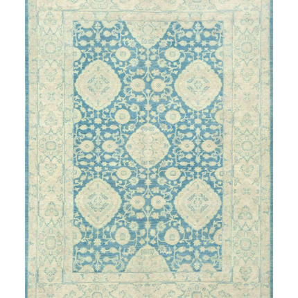 Hand Knotted Serenity Wool Rug 6' 3" X 8' 8"