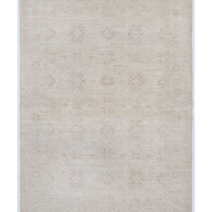 Hand Knotted Serenity Wool Rug 4' 1" X 5' 9"