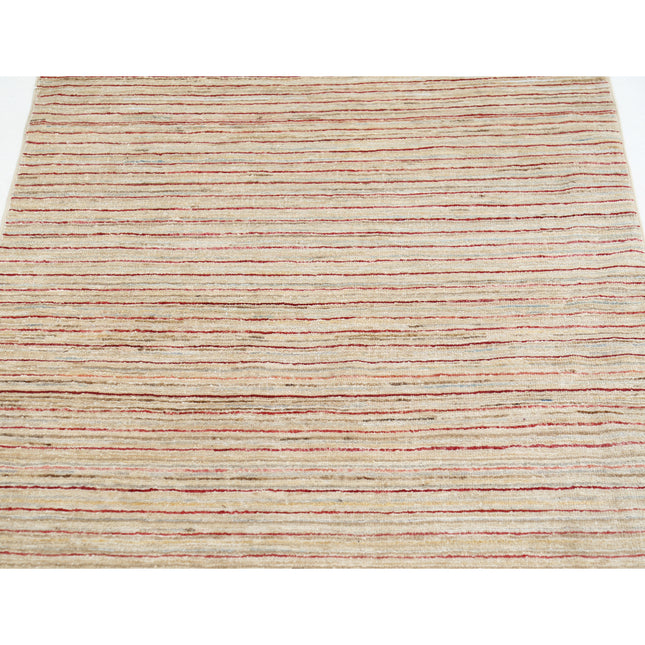 Modcar 3' 2" X 4' 9" Hand-Knotted Wool Rug 3' 2" X 4' 9" (97 X 145) / Multi / Multi