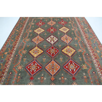 Revival 8' 4" X 11' 4" Wool Hand Knotted Rug