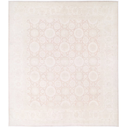 Serenity 11' 8" X 13' 4" Hand-Knotted Wool Rug 11' 8" X 13' 4" (356 X 406) / Brown / Ivory
