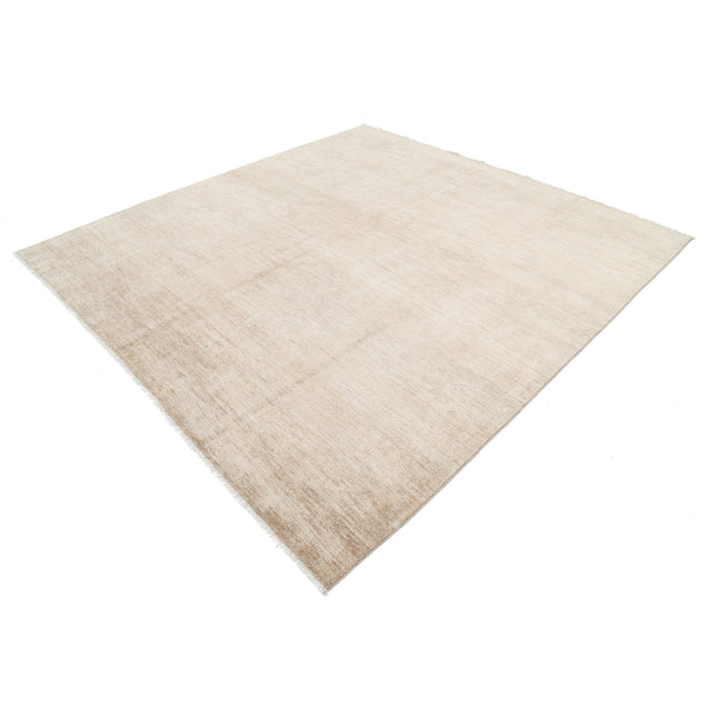 Modcar 8' 2" X 8' 8" Hand-Knotted Wool Rug 8' 2" X 8' 8" (249 X 264) / Brown / Brown