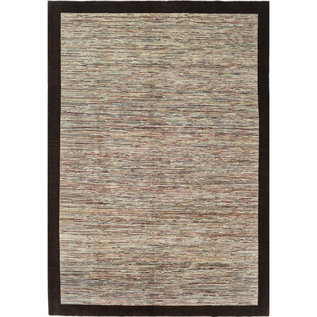 Modcar 8' 8" X 12' 1" Hand-Knotted Wool Rug 8' 8" X 12' 1" (264 X 368) / Multi / Black