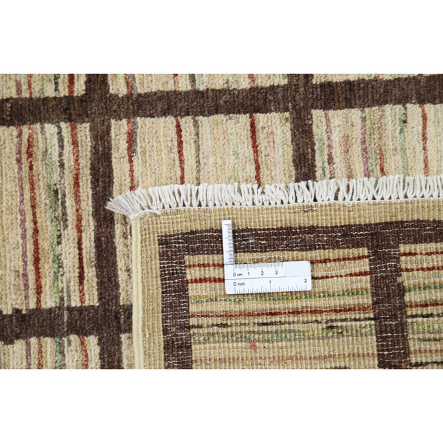 Modcar 8' 0" X 9' 10" Hand-Knotted Wool Rug 8' 0" X 9' 10" (244 X 300) / Multi / Brown