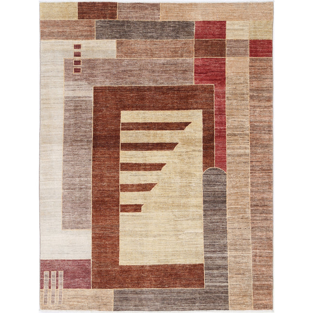 Modcar 5' 7" X 7' 6" Hand-Knotted Wool Rug 5' 7" X 7' 6" (170 X 229) / Multi / Multi