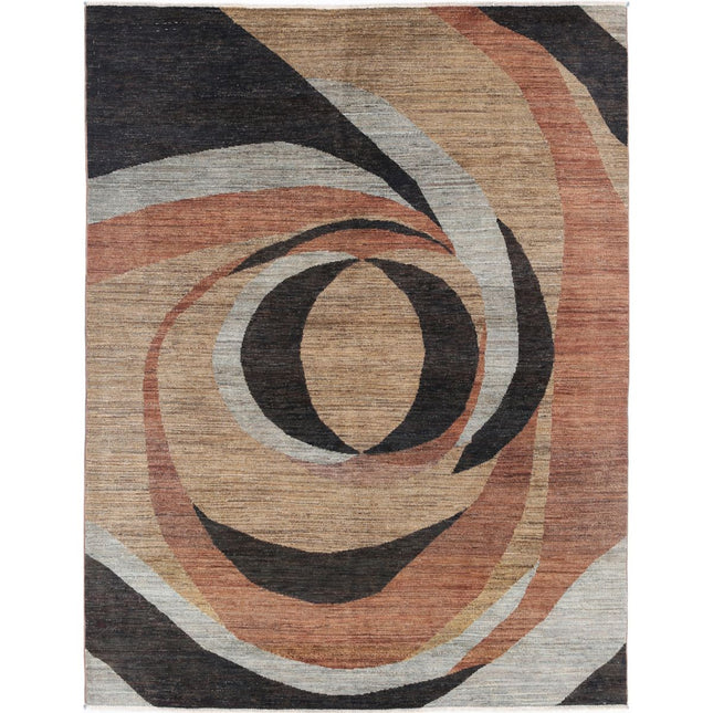 Modcar 5' 9" X 7' 7" Hand-Knotted Wool Rug 5' 9" X 7' 7" (175 X 231) / Multi / Multi