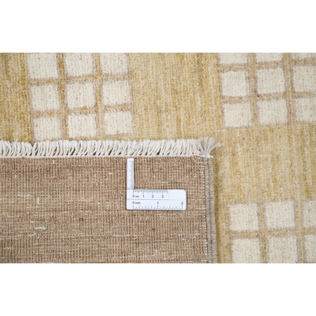 Modcar 5' 9" X 7' 11" Hand-Knotted Wool Rug 5' 9" X 7' 11" (175 X 241) / Gold / Brown