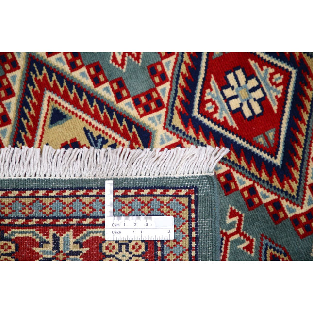Kazak 2' 1" X 3' 0" Wool Hand Knotted Rug