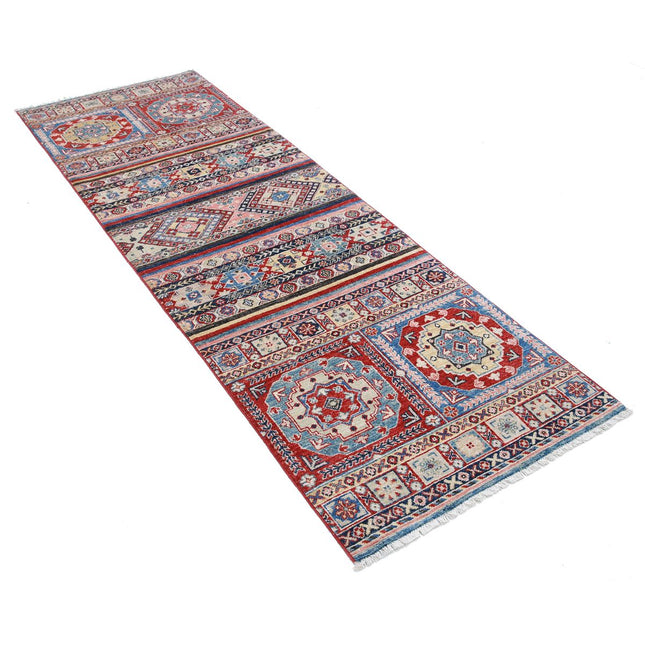 Khurjeen 2'8" X 7'10" Wool Hand-Knotted Rug
