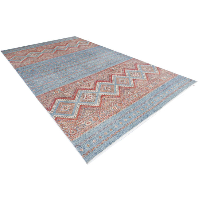 Khurjeen 6'9" X 9'8" Wool Hand-Knotted Rug