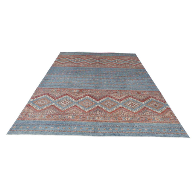Khurjeen 6'9" X 9'8" Wool Hand-Knotted Rug
