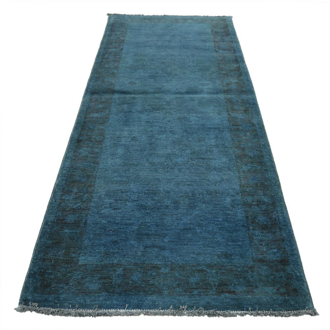 Overdye 2' 5" X 6' 7" Wool Hand Knotted Rug