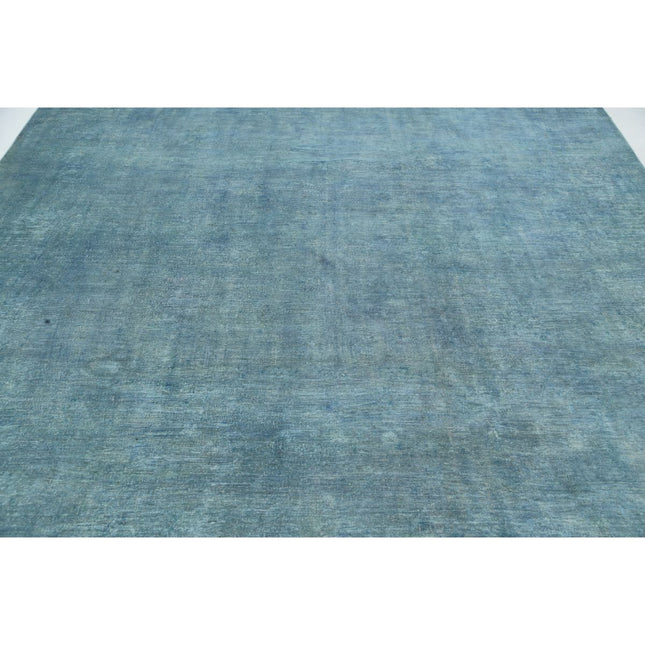 Overdye 8' 11" X 11' 8" Wool Hand Knotted Rug