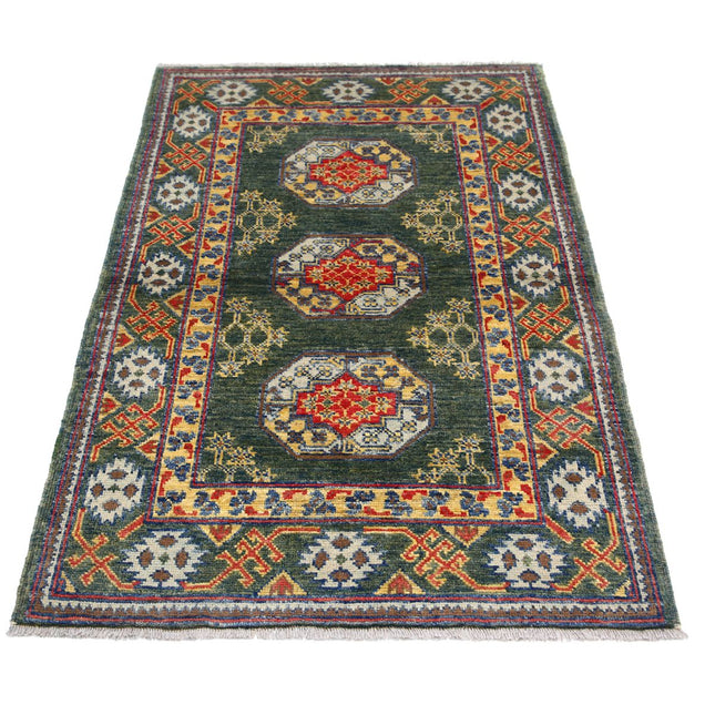 Revival 3' 2" X 4' 10" Wool Hand Knotted Rug