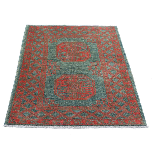 Revival 2' 9" X 3' 10" Wool Hand Knotted Rug