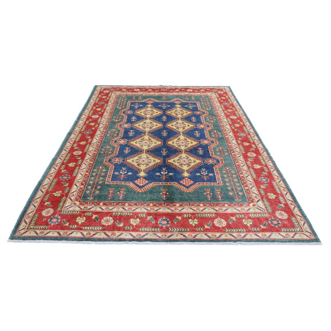 Revival 6' 7" X 9' 3" Wool Hand Knotted Rug