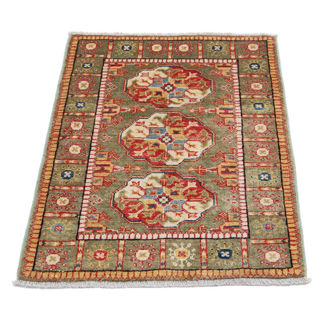 Revival 2' 2" X 2' 11" Wool Hand Knotted Rug