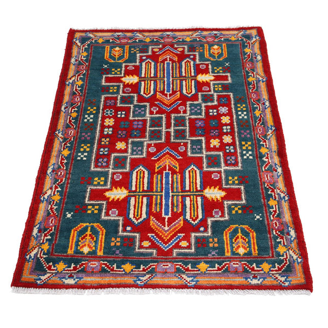 Revival 2' 8" X 3' 11" Wool Hand Knotted Rug