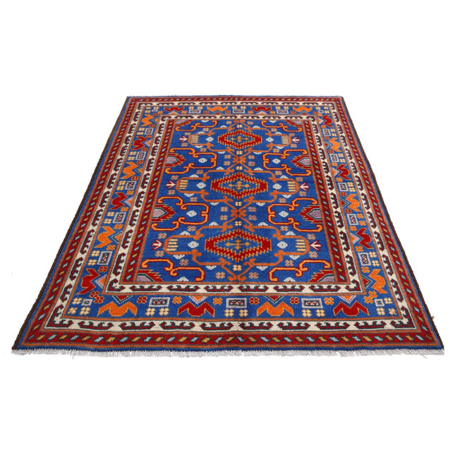 Revival 4' 10" X 6' 8" Wool Hand Knotted Rug