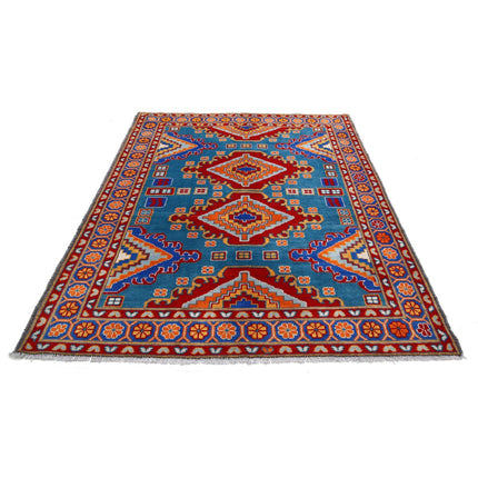 Revival 5' 11" X 8' 0" Wool Hand Knotted Rug