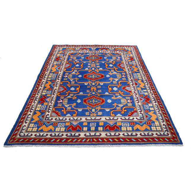 Revival 5' 10" X 7' 9" Wool Hand Knotted Rug