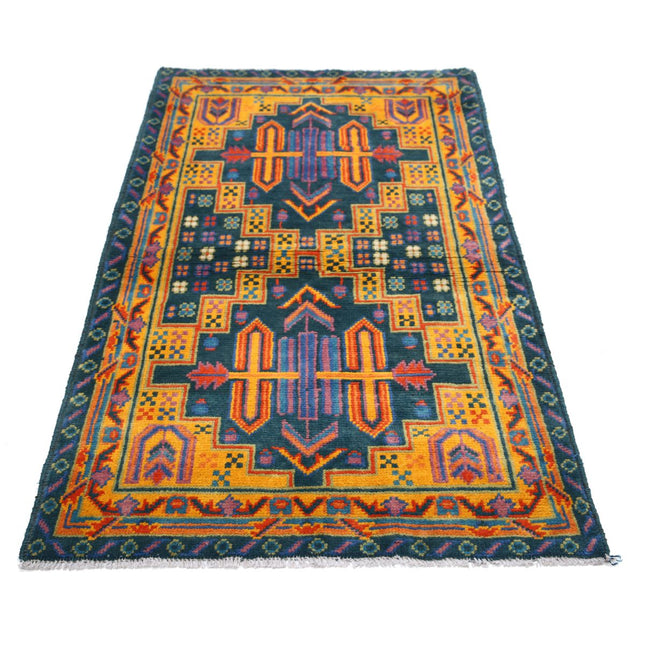 Revival 3' 4" X 5' 7" Wool Hand Knotted Rug