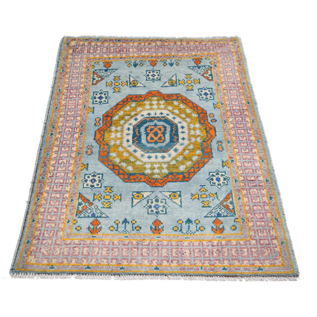 Revival 2' 10" X 4' 2" Wool Hand Knotted Rug