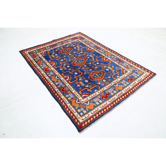 Revival 5' 0" X 6' 7" Wool Hand Knotted Rug