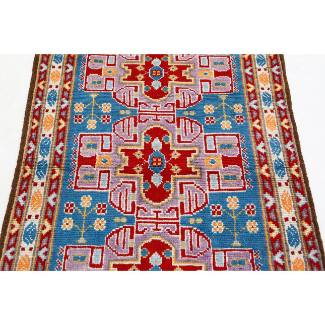 Revival 3' 3" X 4' 10" Wool Hand Knotted Rug