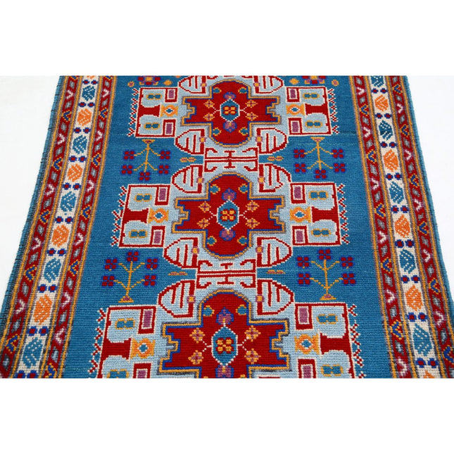 Revival 3' 5" X 4' 11" Wool Hand Knotted Rug