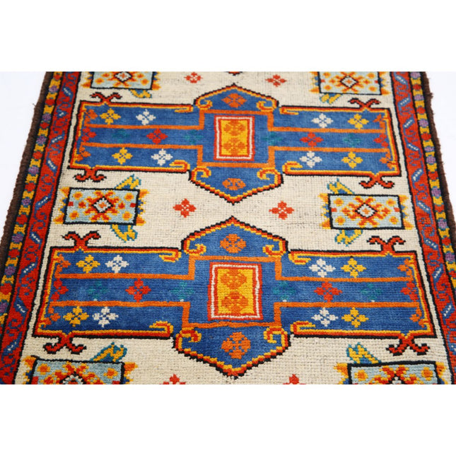 Revival 2' 10" X 4' 1" Wool Hand Knotted Rug
