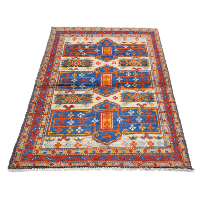 Revival 3' 4" X 5' 0" Wool Hand Knotted Rug