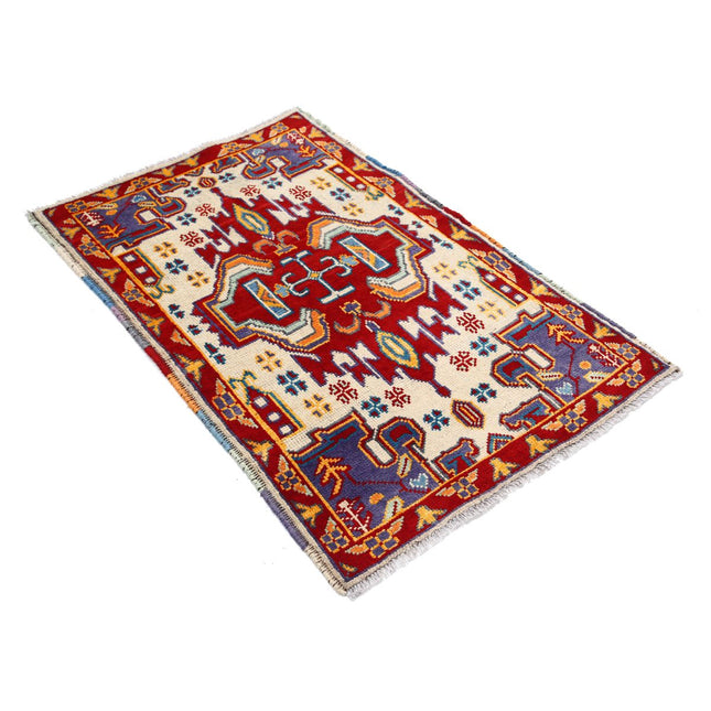 Revival 2' 8" X 4' 3" Wool Hand Knotted Rug
