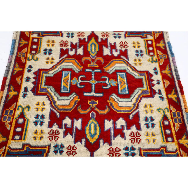 Revival 2' 8" X 4' 3" Wool Hand Knotted Rug