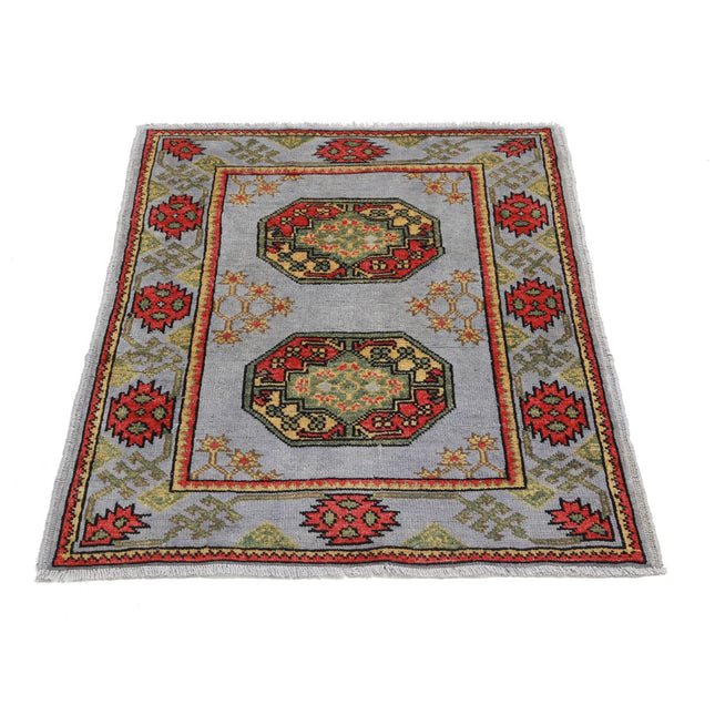 Revival 2' 7" X 3' 3" Wool Hand Knotted Rug
