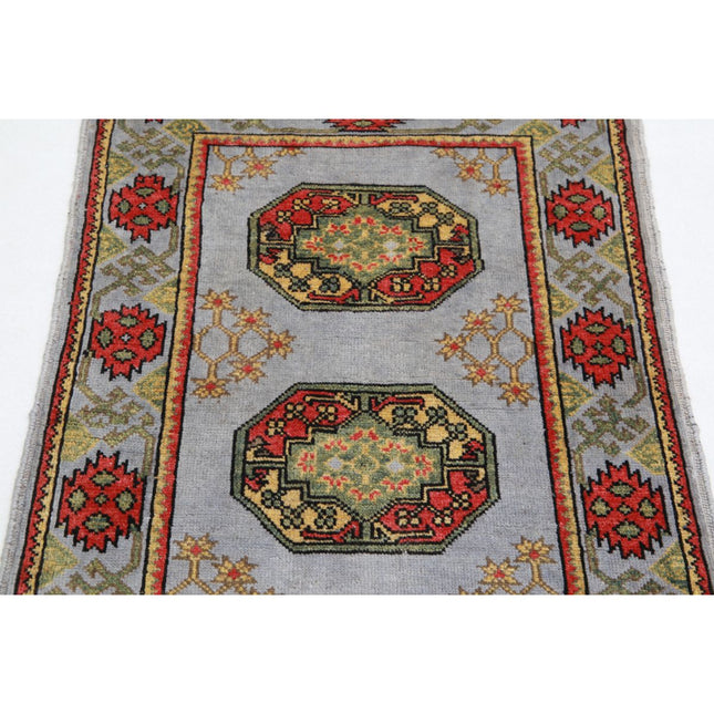 Revival 2' 7" X 3' 3" Wool Hand Knotted Rug