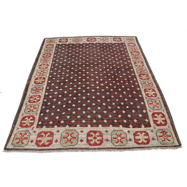 Revival 4' 10" X 6' 4" Wool Hand Knotted Rug