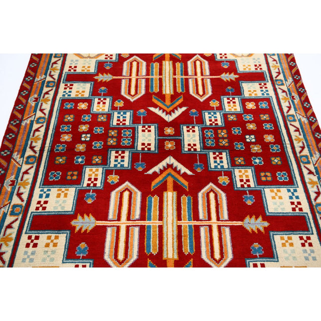 Revival 4' 11" X 6' 6" Wool Hand Knotted Rug