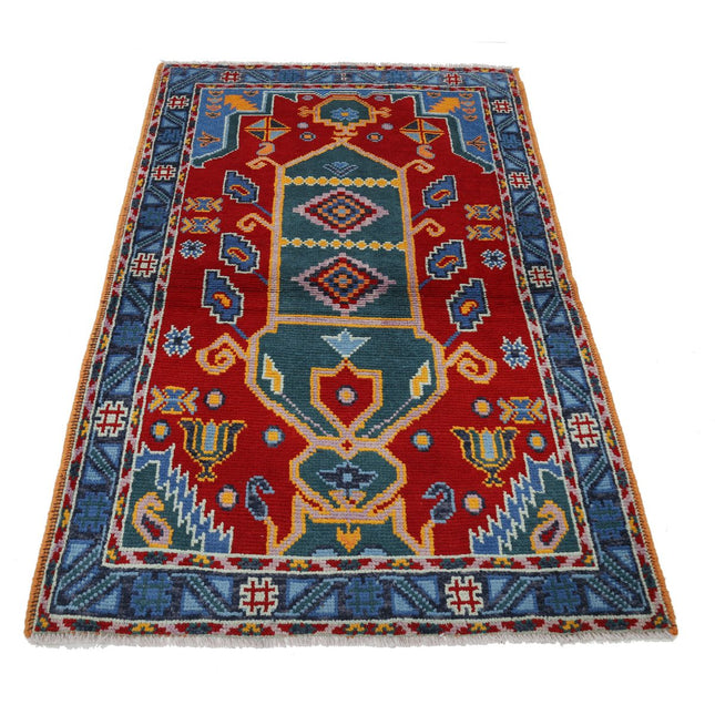 Revival 3' 6" X 5' 2" Wool Hand Knotted Rug