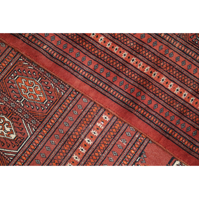 Bokhara 12' 0" X 17' 6" Hand-Knotted Wool Rug 12' 0" X 17' 6" (366 X 533) / Red / Red