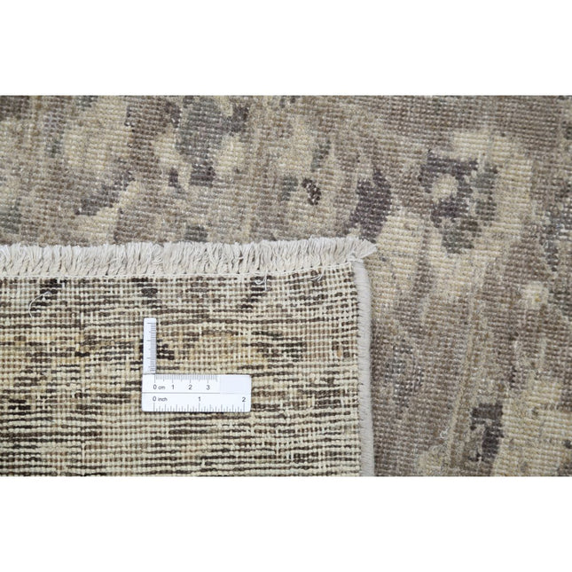 Vintage 6'9" X 9'6" Wool Hand-Knotted Rug