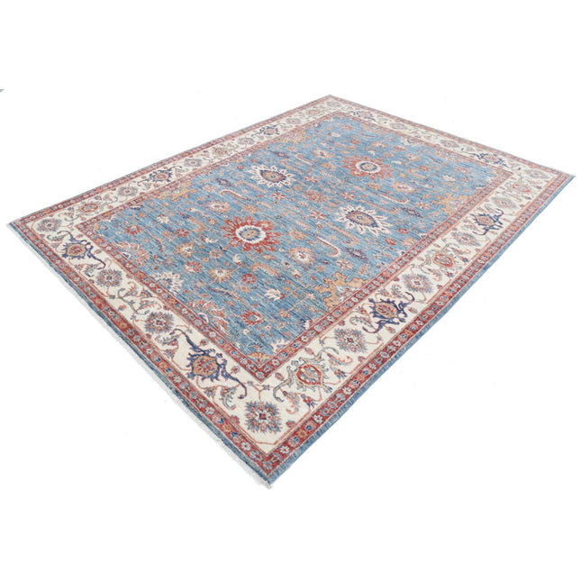 Ziegler 6'8" X 8'9" Wool Hand-Knotted Rug