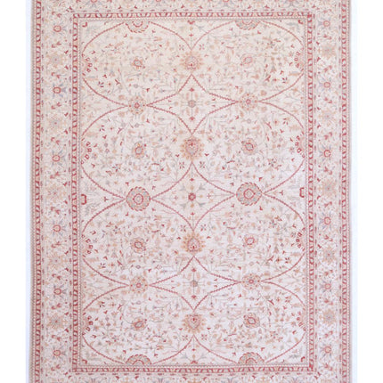 Ariana 9' 10" X 13' 6" Hand Knotted Wool Rug 9' 10" X 13' 6" (300 X 411) / Ivory / Wool