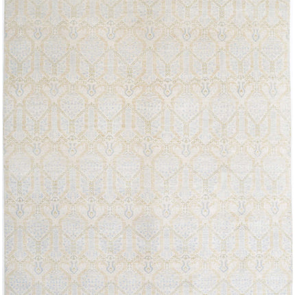 Ariana 7' 9" X 9' 4" Hand Knotted Wool Rug 7' 9" X 9' 4" (236 X 284) / Ivory / Wool