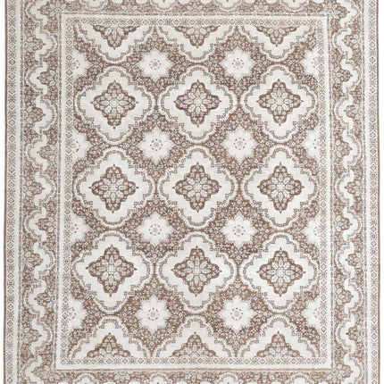 Ariana 8' 1" X 9' 7" Hand Knotted Wool Rug 8' 1" X 9' 7" (246 X 292) / Brown / Wool