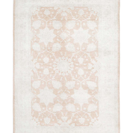 Ariana 6' 4" X 9' 4" Hand Knotted Wool Rug 6' 4" X 9' 4" (193 X 284) / Rust / Wool